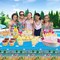 4 Pack Beach Theme Party Tablecloth Aloha Luau Hawaiian Birthday Table Cloth